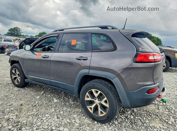 1C4PJMBX9JD609904 2018 JEEP CHEROKEE Gray Հետևի ձախ