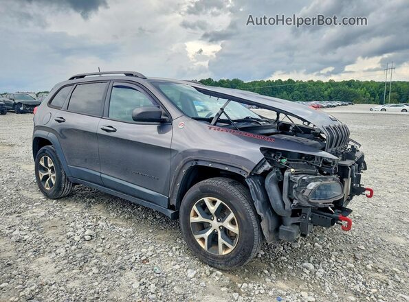1C4PJMBX9JD609904 2018 JEEP CHEROKEE Gray Առջևի աջ