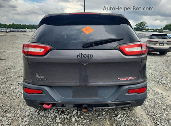 1C4PJMBX9JD609904 2018 JEEP CHEROKEE Gray Հետևի տեսք