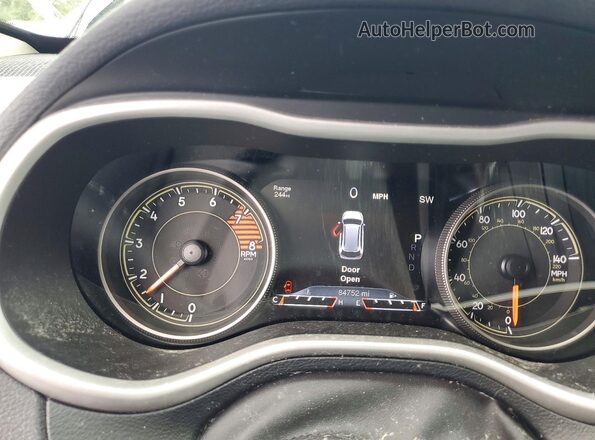 1C4PJMBX9JD609904 2018 JEEP CHEROKEE Gray Սարքավորումների վահանակի տեսք