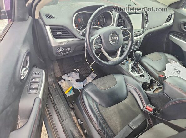 1C4PJMBX9JD609904 2018 JEEP CHEROKEE Gray Առջևի վահանակի տեսք