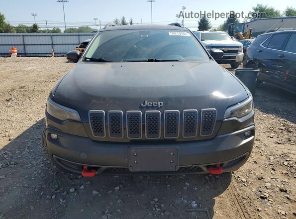 1C4PJMBX9KD168356 2019 JEEP CHEROKEE Black Front view