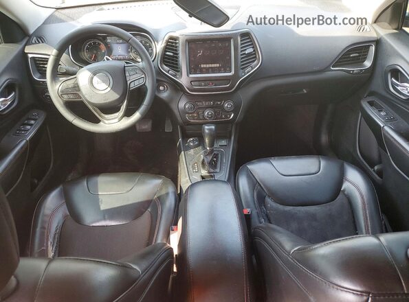 1C4PJMBX9KD168356 2019 JEEP CHEROKEE Black Dashboard view