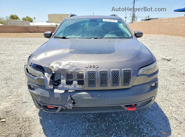 1C4PJMBX9KD216812 2019 JEEP CHEROKEE Gray Вид спереду