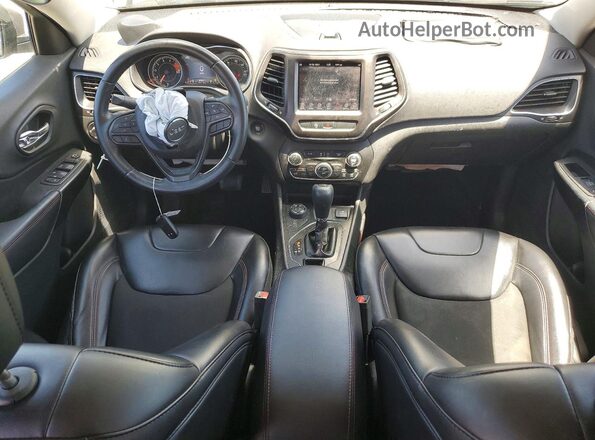 1C4PJMBX9KD216812 2019 JEEP CHEROKEE Gray Вид панелі приладів