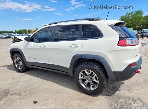 1C4PJMBX9KD252242 2019 JEEP CHEROKEE White Հետևի ձախ