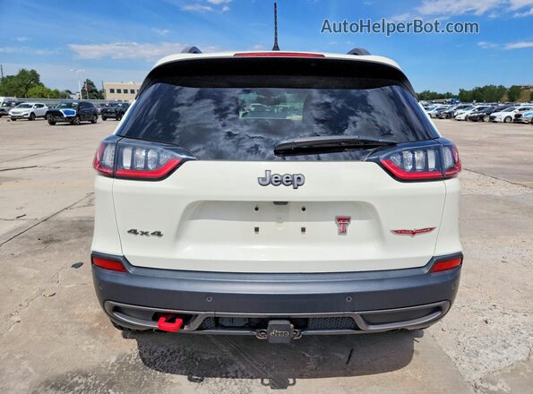 1C4PJMBX9KD252242 2019 JEEP CHEROKEE White Հետևի տեսք