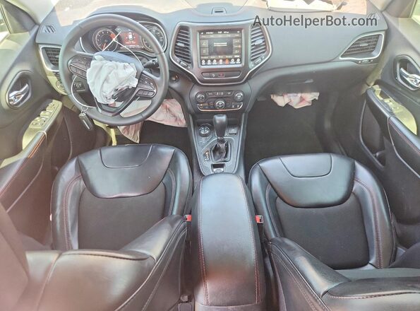 1C4PJMBX9LD643974 2020 JEEP CHEROKEE Черный Вид панели приборов
