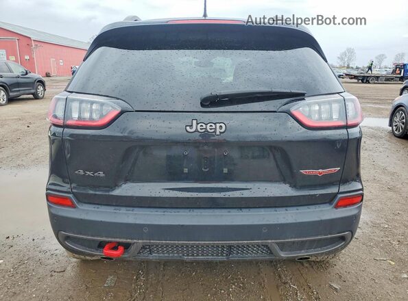 1C4PJMBX9MD113599 2021 JEEP CHEROKEE Black Widok z tyłu