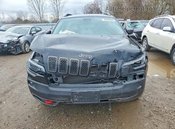 1C4PJMBX9MD113599 2021 JEEP CHEROKEE Black Widok z przodu