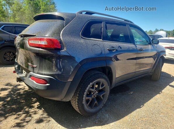 1C4PJMBXXJD592921 2018 JEEP CHEROKEE Charcoal Rear right