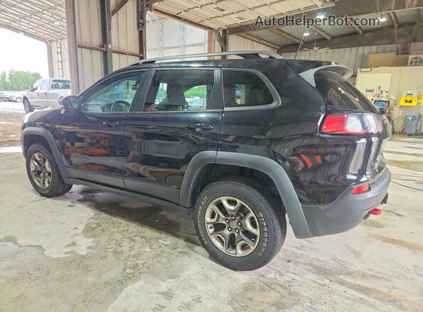 1C4PJMBXXKD137293 2019 JEEP CHEROKEE Black Rear left