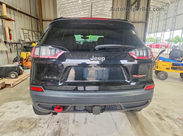 1C4PJMBXXKD137293 2019 JEEP CHEROKEE Black Rear view