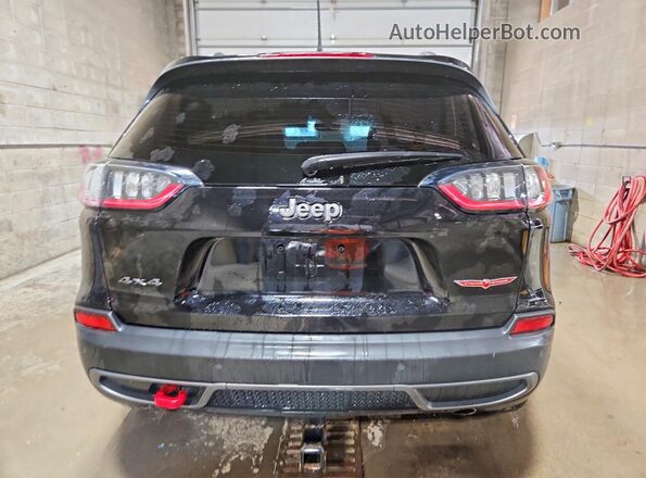 1C4PJMBXXKD477513 2019 JEEP CHEROKEE Black უკანა ხედი