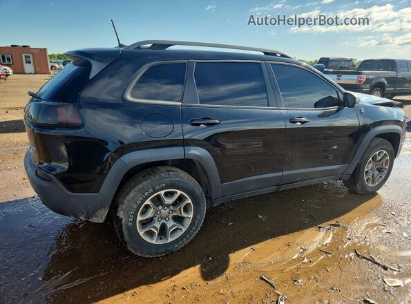 1C4PJMBXXLD643708 2020 JEEP CHEROKEE Black Tył prawy
