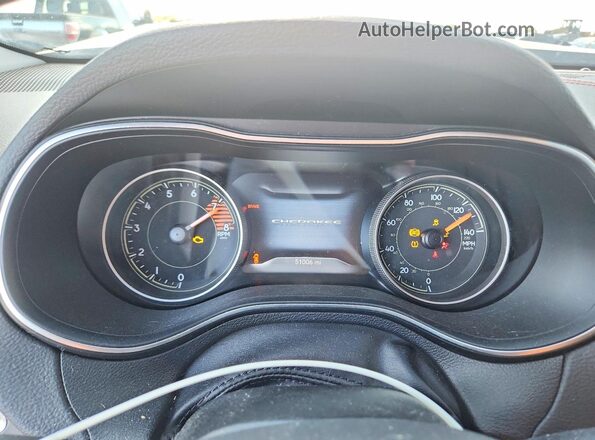 1C4PJMBXXLD643708 2020 JEEP CHEROKEE Black Widok zestawu wskaźników