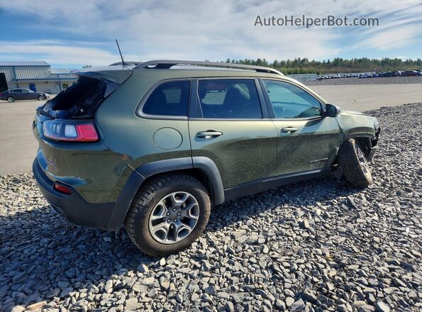 1C4PJMBXXMD118875 2021 JEEP CHEROKEE Green Задня права чверть