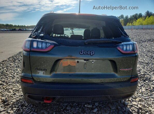 1C4PJMBXXMD118875 2021 JEEP CHEROKEE Green Вид ззаду