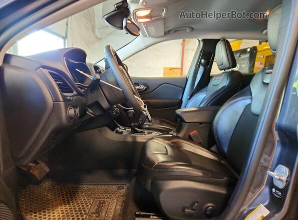 1C4PJMBXXND553025 2022 JEEP CHEROKEE Gray წინა სალონის ხედი