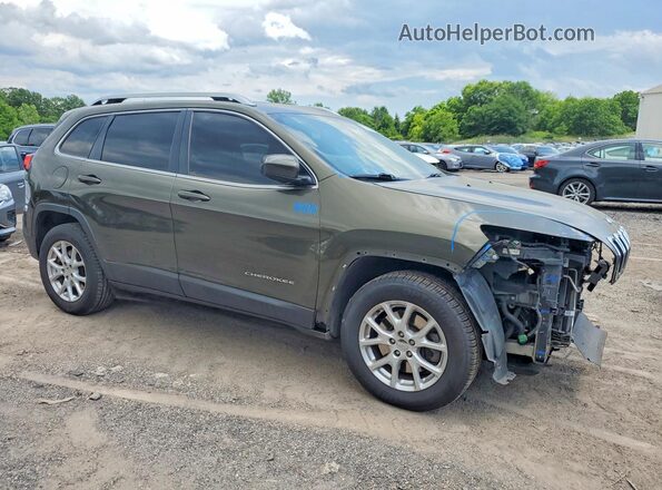 1C4PJMCB0GW142002 2016 JEEP CHEROKEE Green Front right