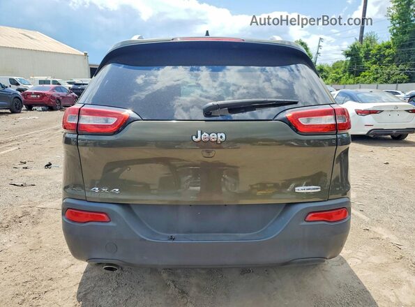 1C4PJMCB0GW142002 2016 JEEP CHEROKEE Green Rear view