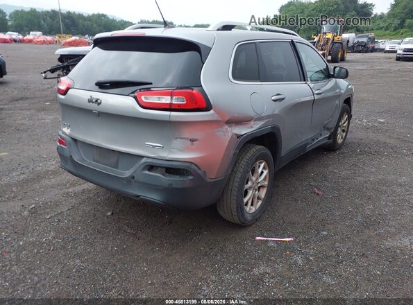 1C4PJMCB0GW267680 2016 JEEP CHEROKEE Silver Задня права чверть