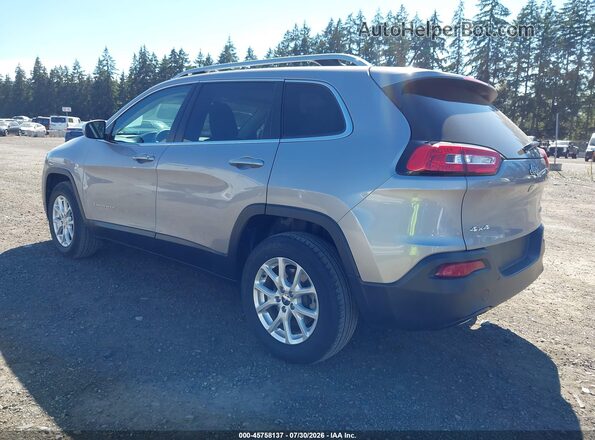 1C4PJMCB0JD528602 2018 JEEP CHEROKEE Silver Задня ліва чверть