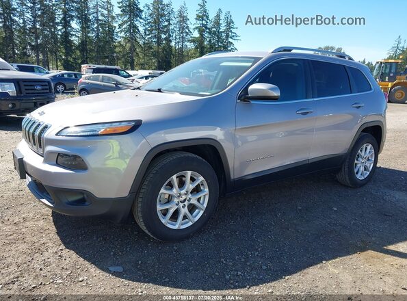 1C4PJMCB0JD528602 2018 JEEP CHEROKEE Silver Передня ліва чверть