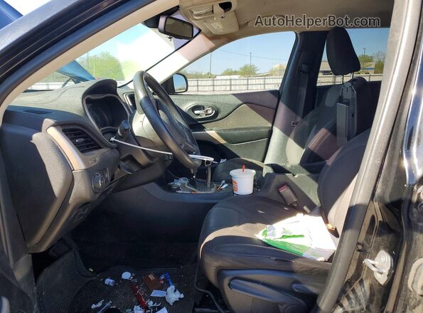 1C4PJMCB0JD603640 2018 JEEP CHEROKEE Black Vista interior delantera