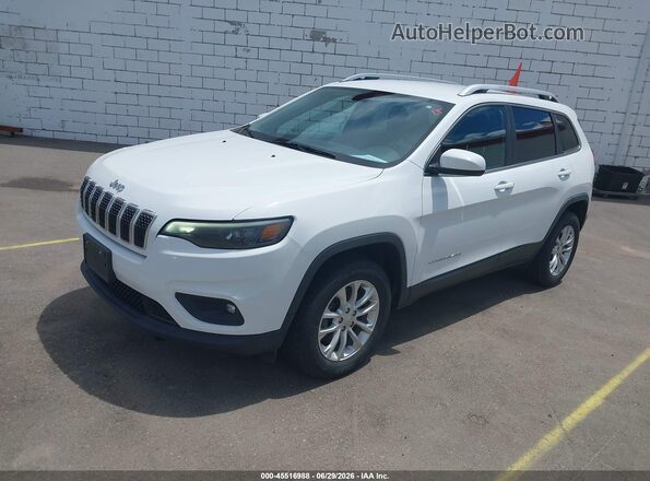 1C4PJMCB0KD423866 2019 JEEP CHEROKEE White წინა მარცხენა ხედი სამი მეოთხედიდან