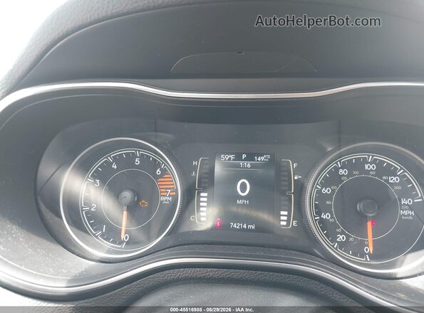 1C4PJMCB0KD423866 2019 JEEP CHEROKEE White უკანა სავარძლების ხედი