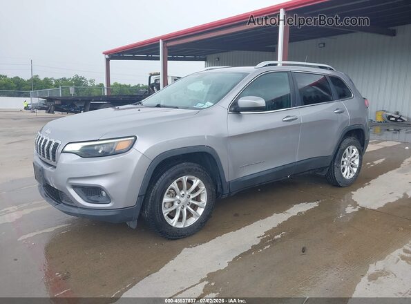 1C4PJMCB0KD440389 2019 JEEP CHEROKEE Silver Przód lewy