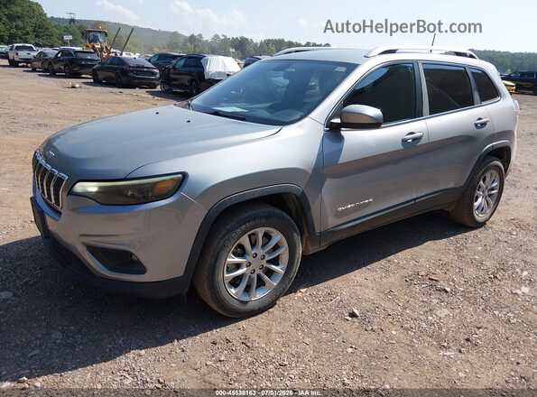 1C4PJMCB0KD450937 2019 JEEP CHEROKEE Silver Przód lewy
