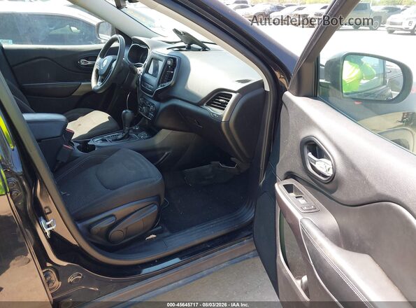 1C4PJMCB0MD149930 2021 JEEP CHEROKEE Black Widok wnętrza z przodu