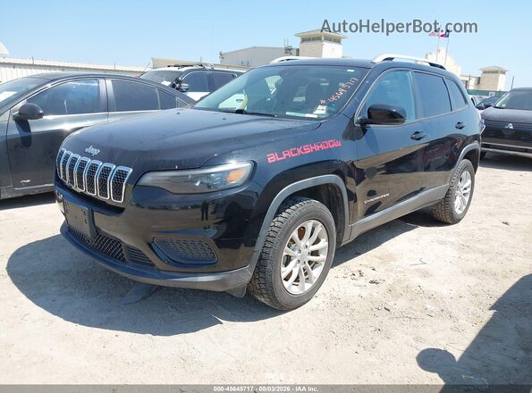 1C4PJMCB0MD149930 2021 JEEP CHEROKEE Black Przód lewy