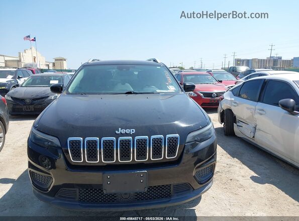 1C4PJMCB0MD149930 2021 JEEP CHEROKEE Black Widok zestawu wskaźników