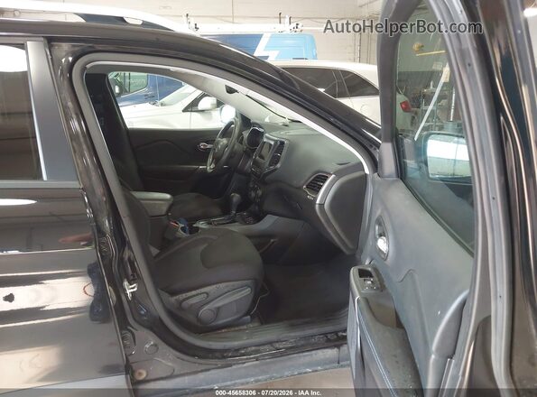 1C4PJMCB0MD242706 2021 JEEP CHEROKEE Black Widok wnętrza z przodu
