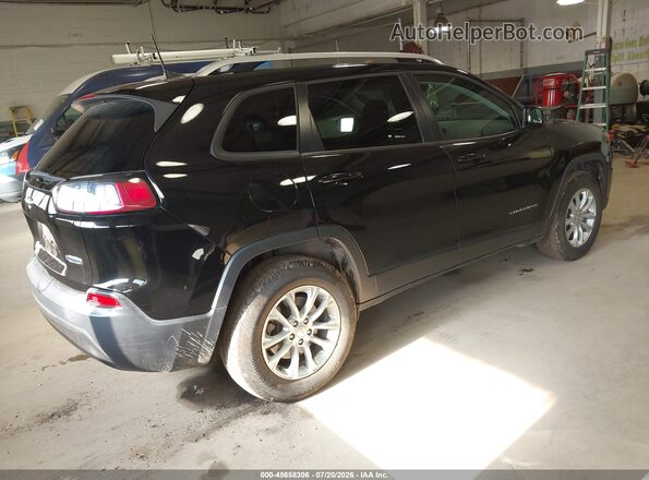 1C4PJMCB0MD242706 2021 JEEP CHEROKEE Black Tył prawy