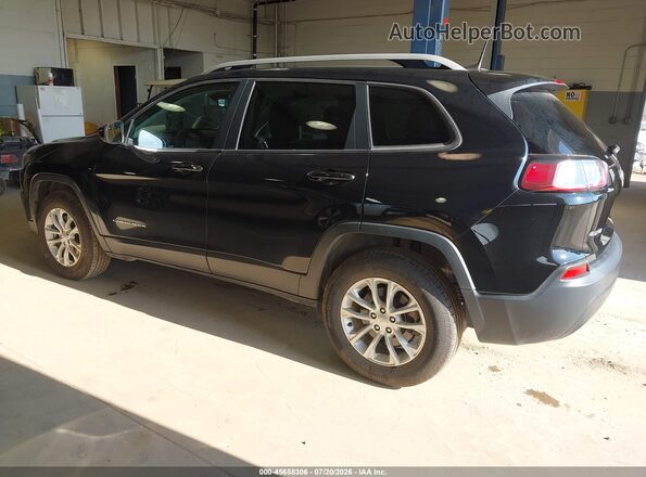 1C4PJMCB0MD242706 2021 JEEP CHEROKEE Black Tył lewy