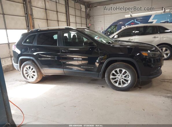 1C4PJMCB0MD242706 2021 JEEP CHEROKEE Black Widok wnętrza z tyłu