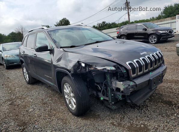 1C4PJMCB1GW183187 2016 JEEP CHEROKEE Серый Передняя правая четверть