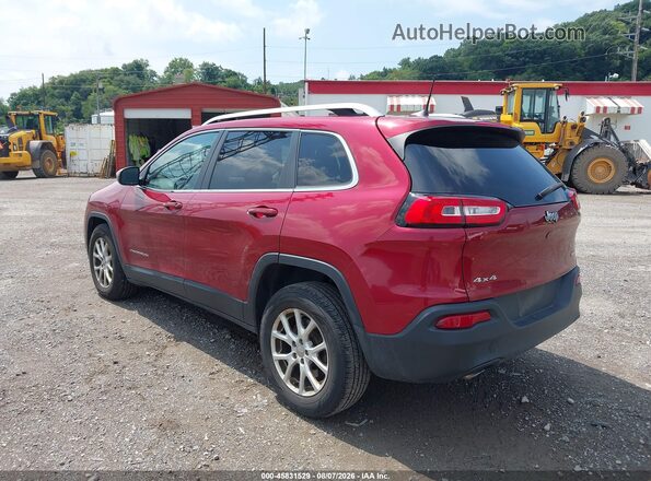 1C4PJMCB1GW359834 2016 JEEP CHEROKEE Red უკანა მარცხენა
