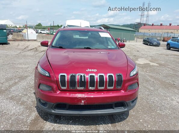 1C4PJMCB1GW359834 2016 JEEP CHEROKEE Red ხელსაწყოთა პანელის ხედი