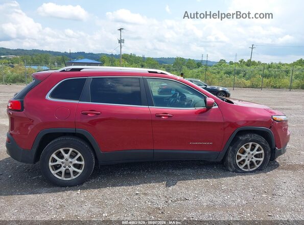 1C4PJMCB1GW359834 2016 JEEP CHEROKEE Red უკანა სალონის ხედი