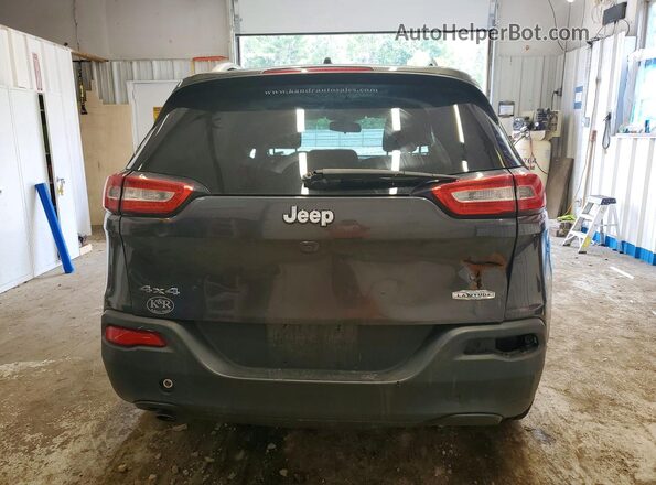 1C4PJMCB1HW609025 2017 JEEP CHEROKEE Gray Rear view
