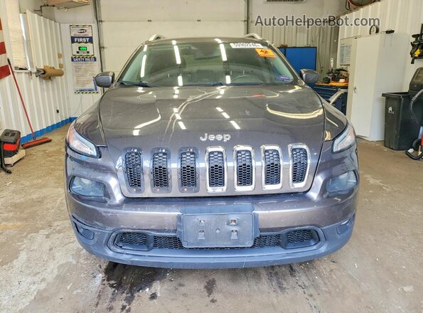 1C4PJMCB1HW609025 2017 JEEP CHEROKEE Gray Front view