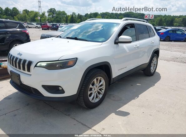 1C4PJMCB1KD343623 2019 JEEP CHEROKEE White Vista tres cuartos delantera izquierda