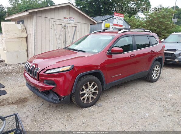1C4PJMCB2HW506874 2017 JEEP CHEROKEE Maroon Przód lewy