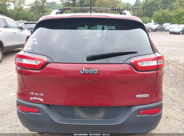 1C4PJMCB2HW506874 2017 JEEP CHEROKEE Maroon 