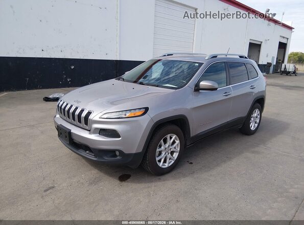 1C4PJMCB2JD528455 2018 JEEP CHEROKEE Silver Передня ліва чверть